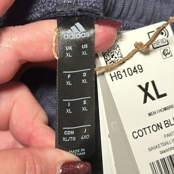 Adidas Men’s Black Sweatpants (Matching Tee listed separately), NWT’s, Size XL - Picture 3 of 11